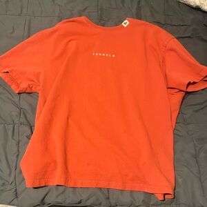 YoungLa oversized t shirt, block logo on back size xl